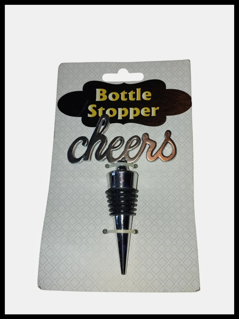 Cheers Bottle Stopper And Opener